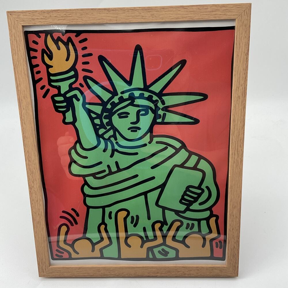 Statue of Liberty, 1986 by Keith Haring New York Pop